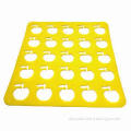 Silicone apple shape baking mat, nonstick and nontoxic for pastry